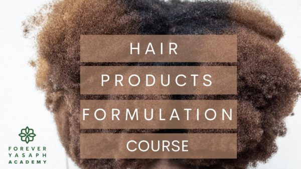 Hair products formulation course